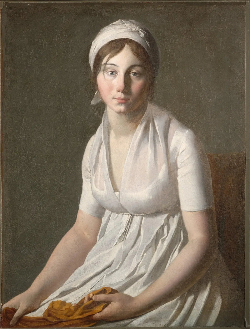 Portrait d'une jeune femme - Jacques-Louis David
