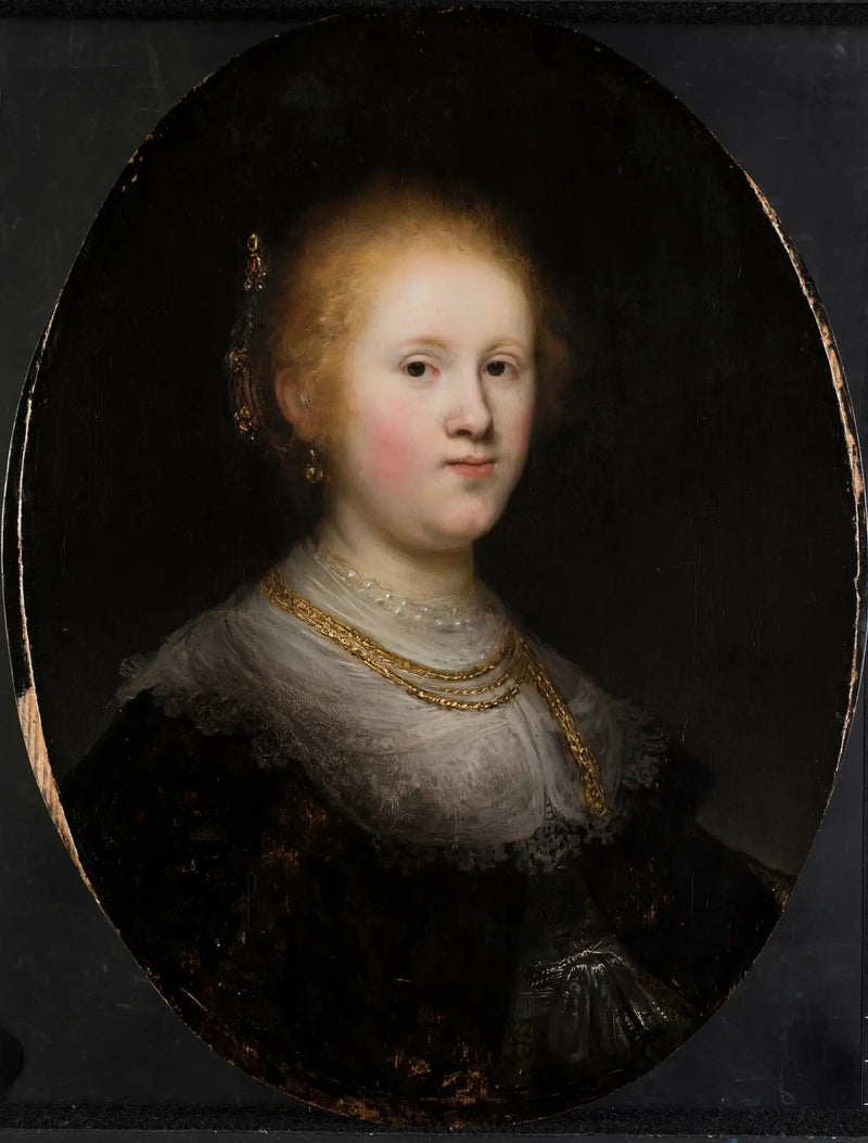 Portrait d'une jeune femme - Rembrandt