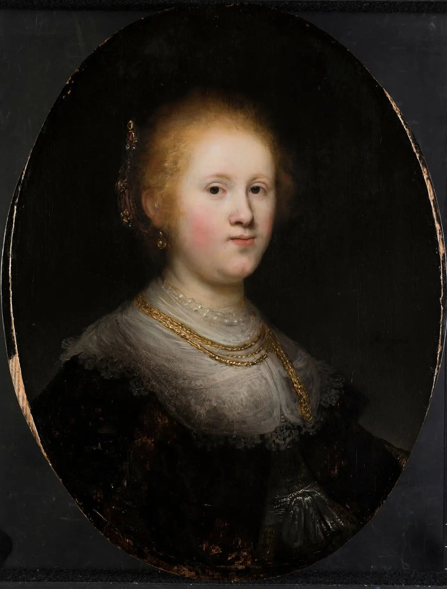 Portrait d'une jeune femme - Rembrandt