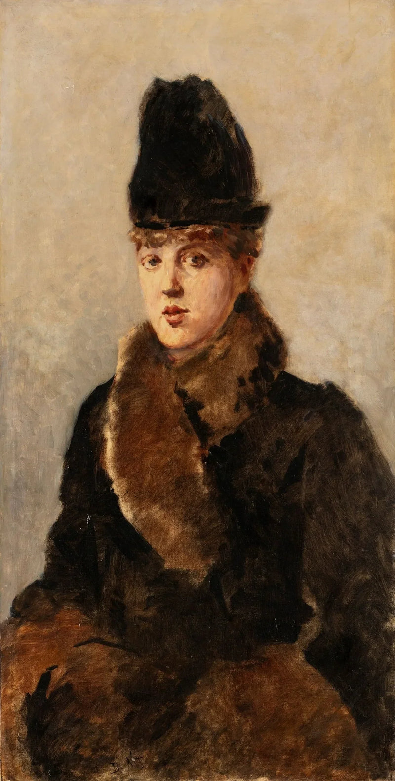 Portrait d'une Parisienne - Giuseppe De Nittis