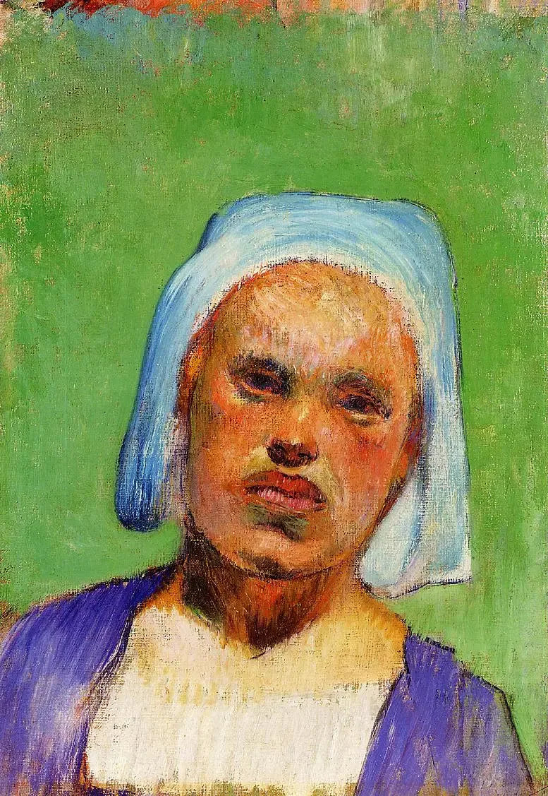 Portrait d'une Pont-avennoise, peut-être Marie Louarn - Paul Gauguin