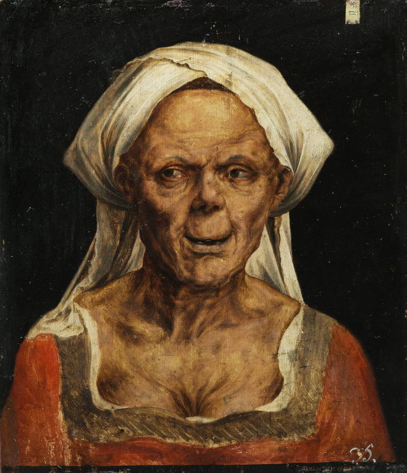 Portrait d'une vieille femme - Quentin Metsys