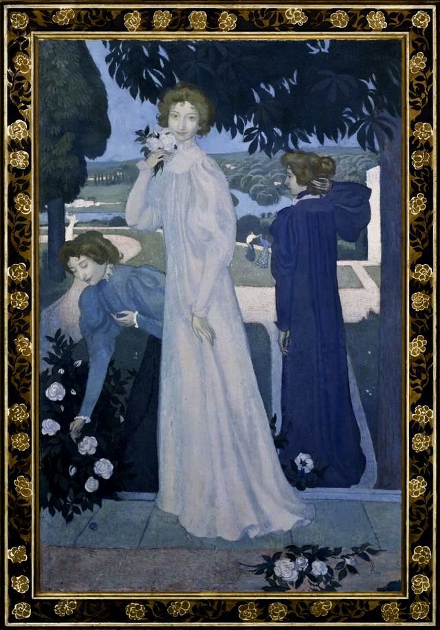 Portrait d'Yvonne Lerolle en trois aspects - Maurice Denis