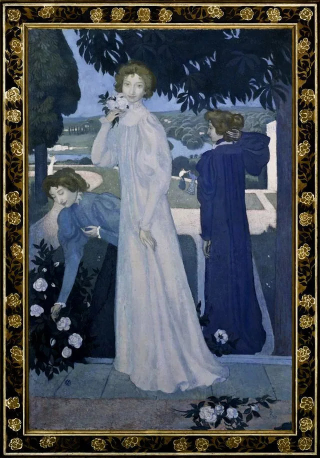 Portrait d'Yvonne Lerolle en trois aspects - Maurice Denis