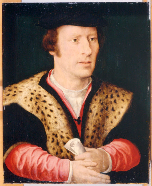 Portrait d’Adriaan van der Goes (....-1560) - Joos van Cleve - Alpha Reproduction