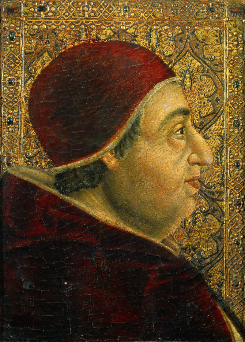 Portrait d'Alexandre VI (Borgia, 1492-1503) - Pedro Berruguete
