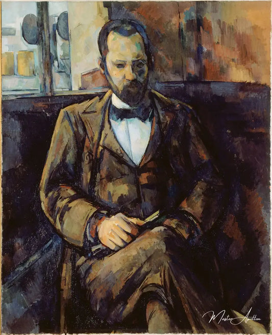 Portrait d'Ambroise Vollard - Paul Cézanne - Reproductions de tableaux et peintures haut de gamme