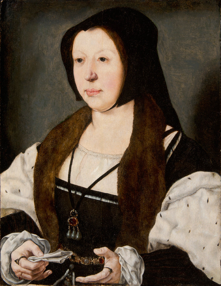 Portrait d'Anna de Bergh, marquise de Veere - Jan Gossaert