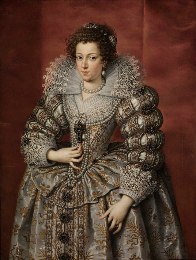 Portrait d'Anne d'Autriche - Frans Pourbus the Younger