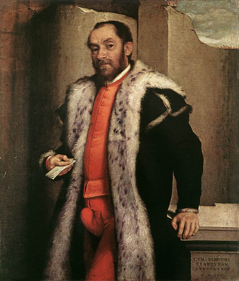 Portrait d'Antonio Navagero - Giovanni Battista Moroni
