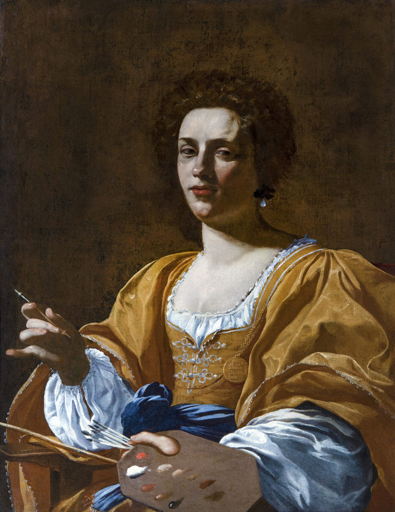 Portrait d'Artemisia Gentileschi - Simon Vouet
