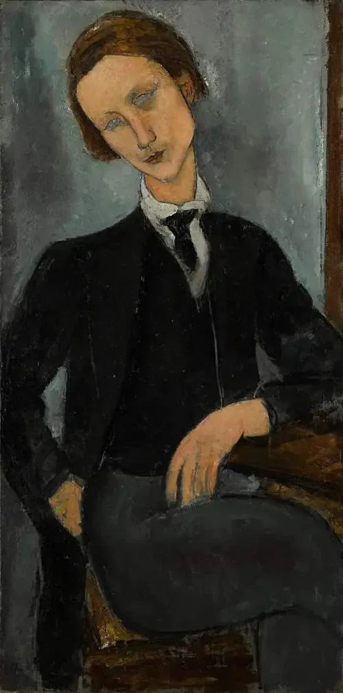 Portrait de Baranowski - Amedeo Modigliani