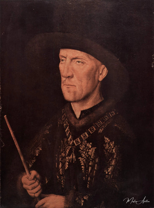 Portrait de Baudouin de Lannoy - Jan Van Eyck - Reproductions de tableaux et peintures haut de gamme