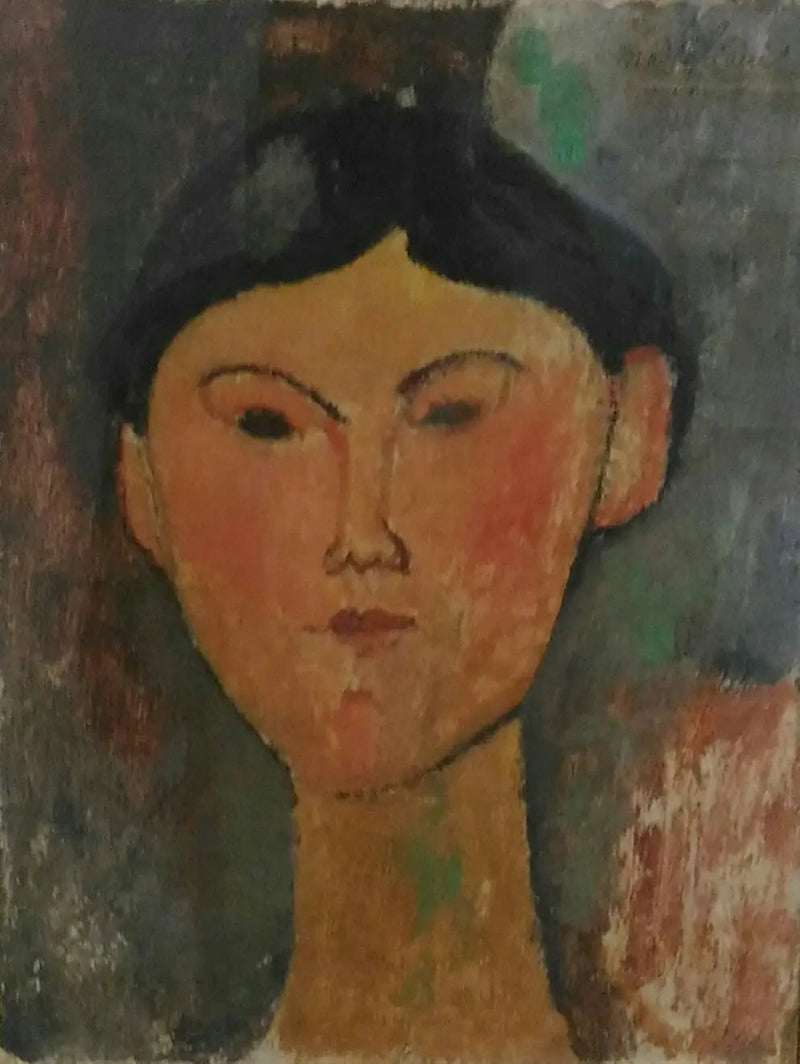 Portrait de Béatrice Hastings - Amedeo Modigliani
