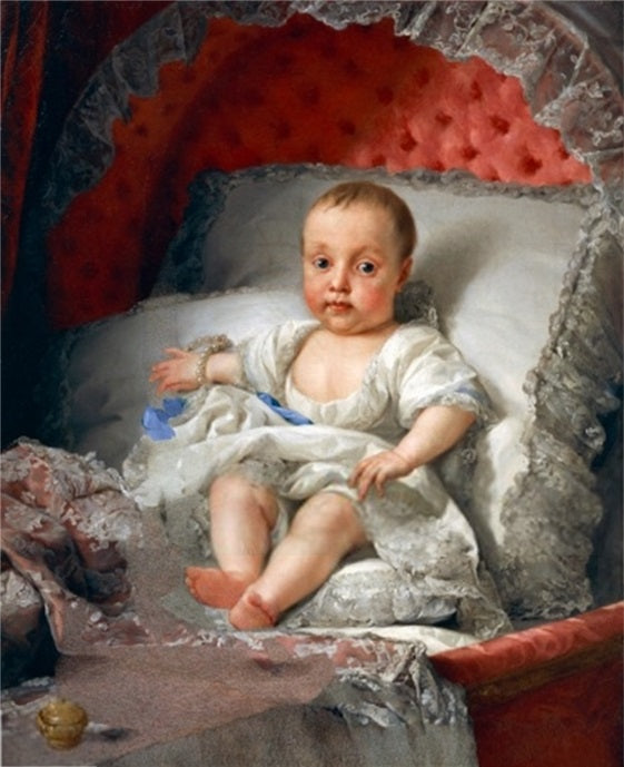 Portrait de Carlota Joaquina d'Espagne (1775-1830) - Anton Raphael Mengs
