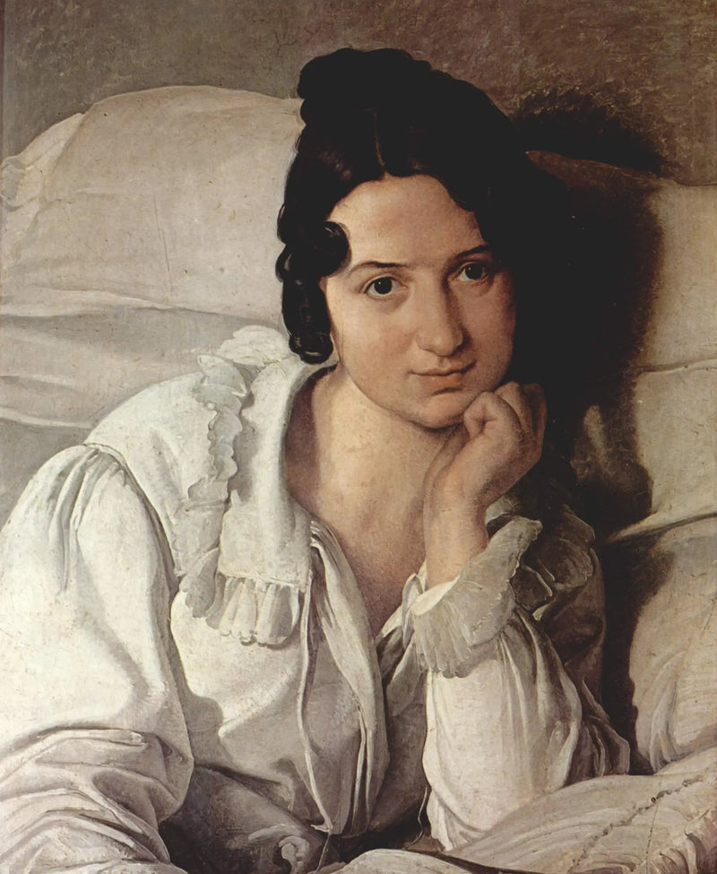 Portrait de Carolina Zucchi - Francesco Hayez