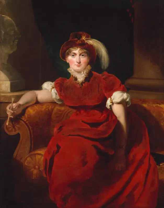 Portrait de Caroline de Brunswick - Thomas Lawrence