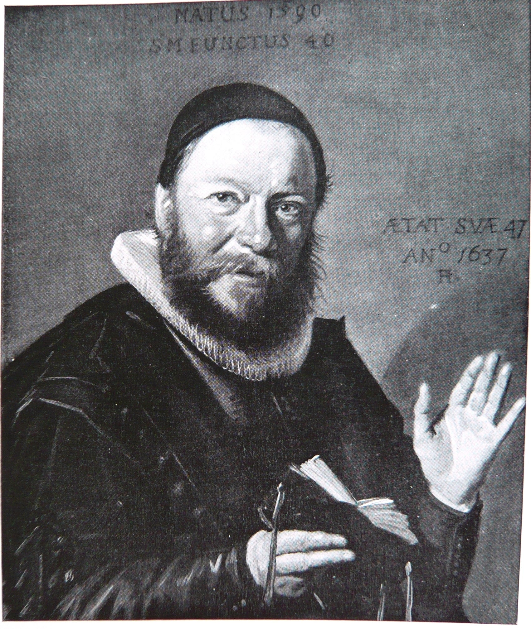 Portrait de Caspar Sibelius - Frans Hals