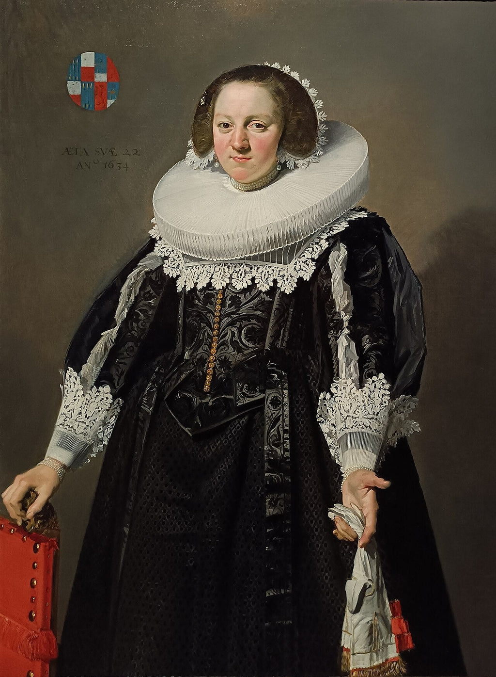 Portrait de Catharina Brugman - Frans Hals