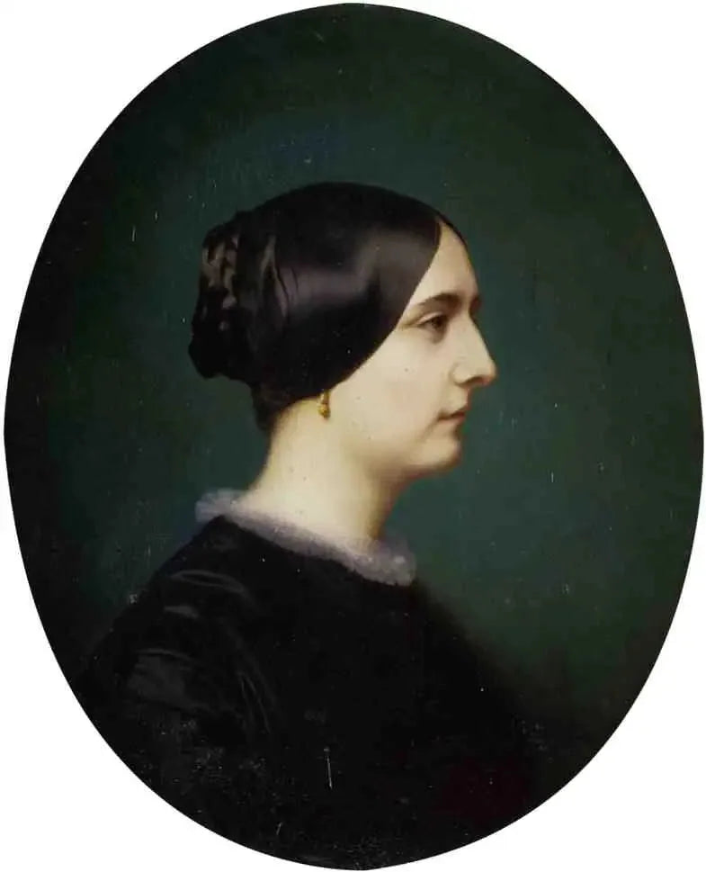 Portrait de Cécile Vitet, de profil - Jean-Léon Gérôme