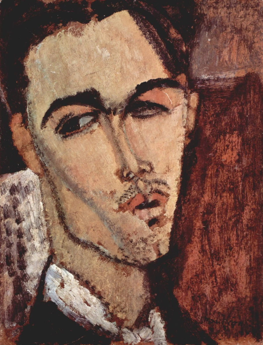 Portrait de Celso Lagar - Amedeo Modigliani