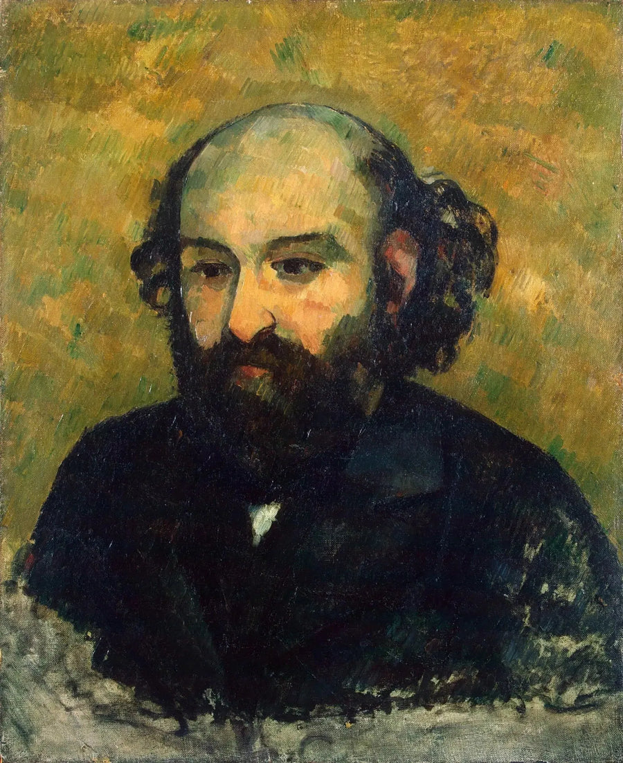 Portrait de Cezanne, d'après Renoir - Paul Cézanne