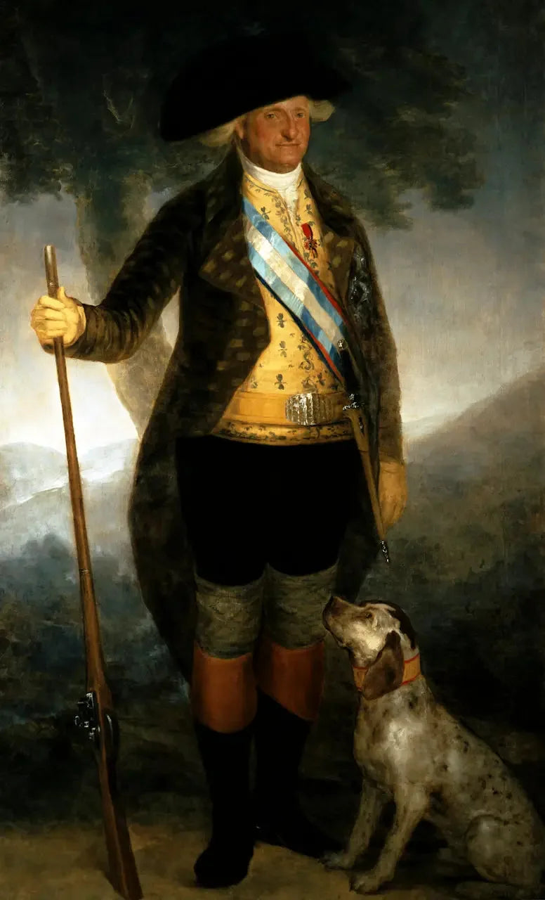 Portrait de Charles IV, roi d'Espagne - Francisco de Goya
