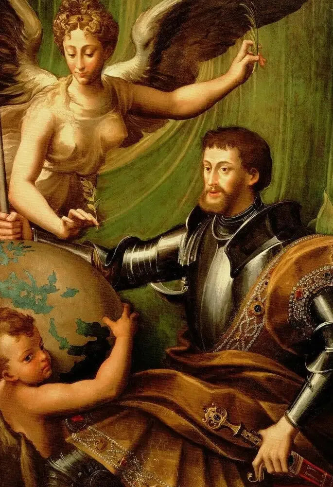 Portrait de Charles Quint - Parmigianino