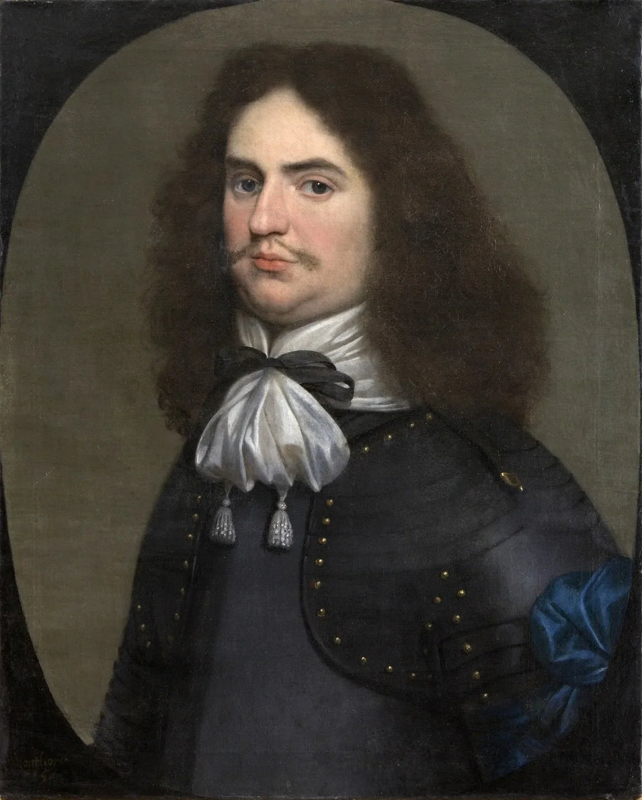 Portrait de Christoph Delphicus zu Dohna (1628-1688). - Gerrit van Honthorst