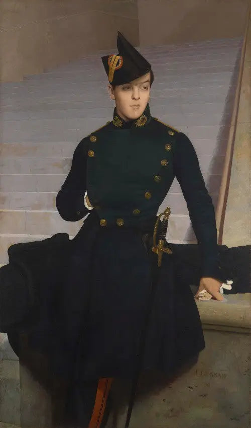 Portrait de Claude-Armand Gérôme, frère de l'artiste - Jean-Léon Gérôme