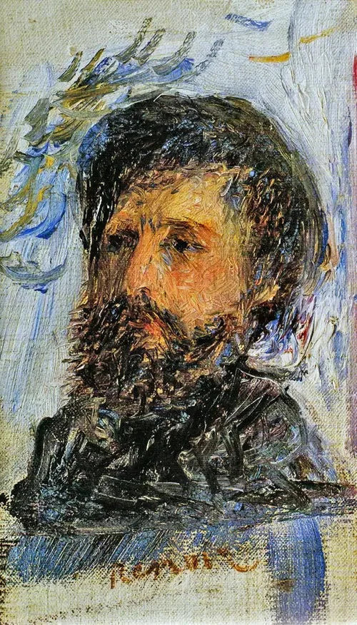 Portrait de Claude Monet - Pierre-Auguste Renoir