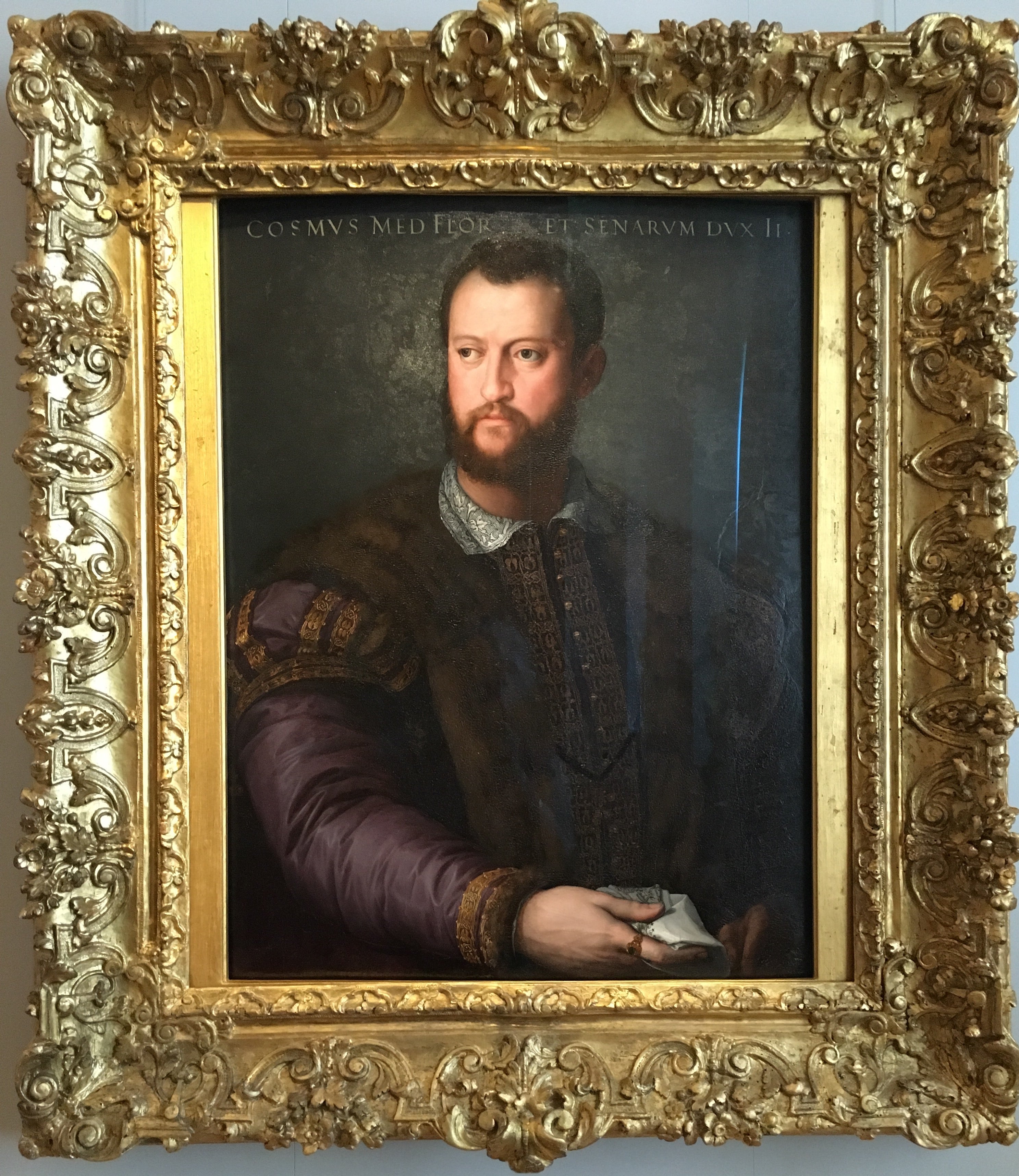 Portrait de Cosme Ier de Médicis. - Bronzino - Alpha Reproduction
