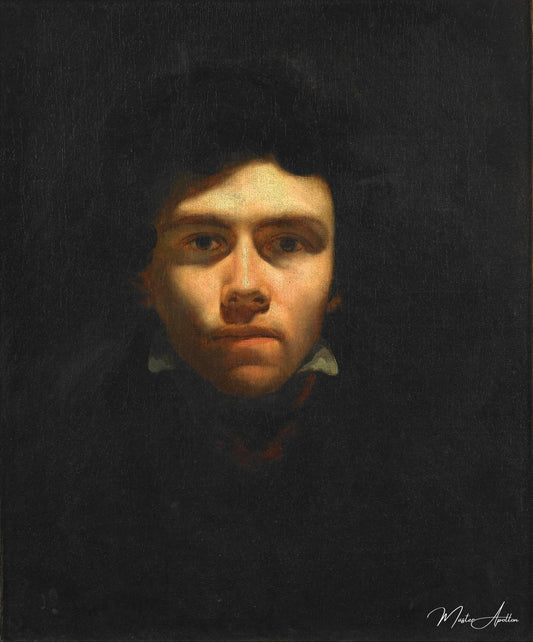 Portrait de Delacroix - Eugène Delacroix - Reproductions de tableaux et peintures haut de gamme