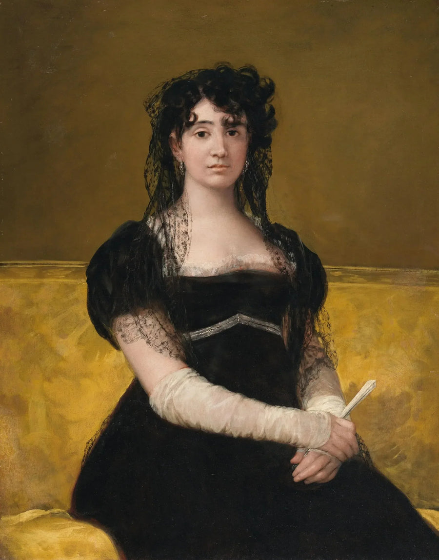 portrait de Doña Antonia Zárate - Francisco de Goya