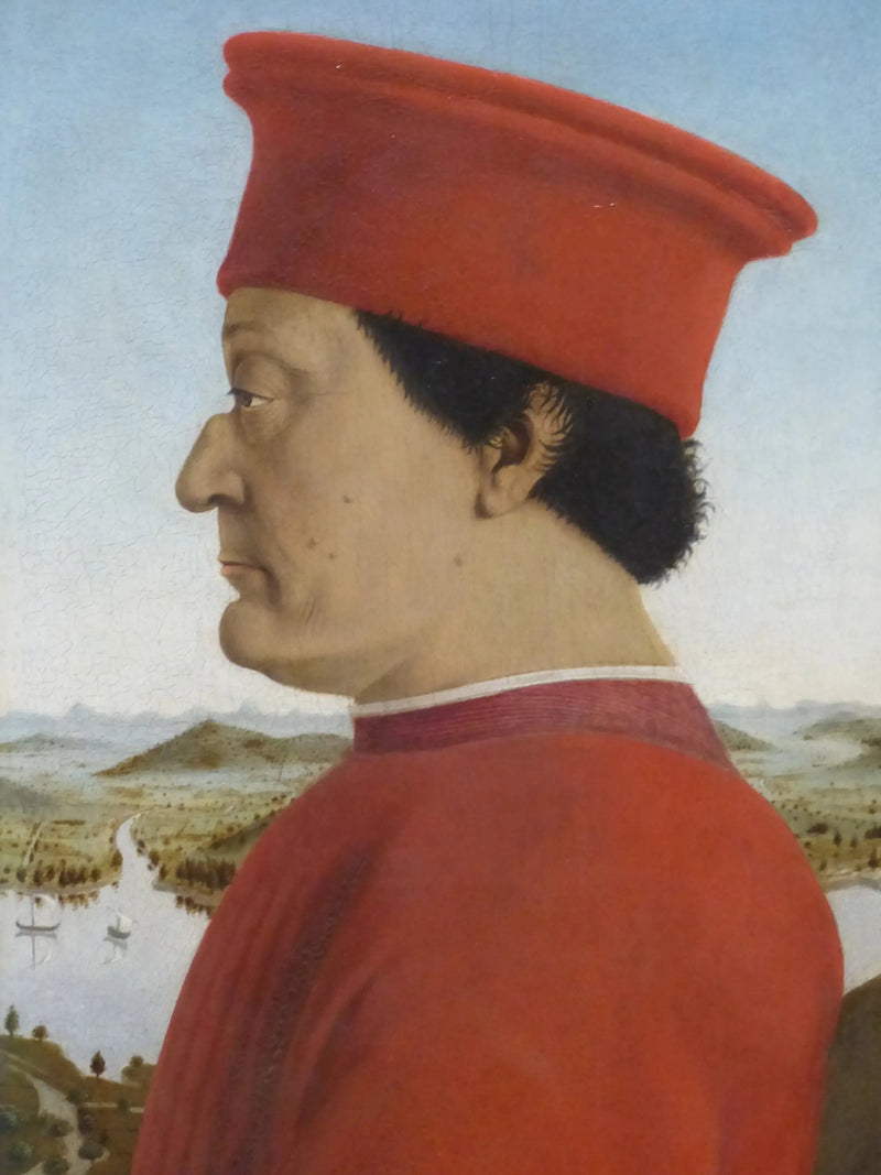Portrait de Federico da Montefeltro - Piero della Francesca