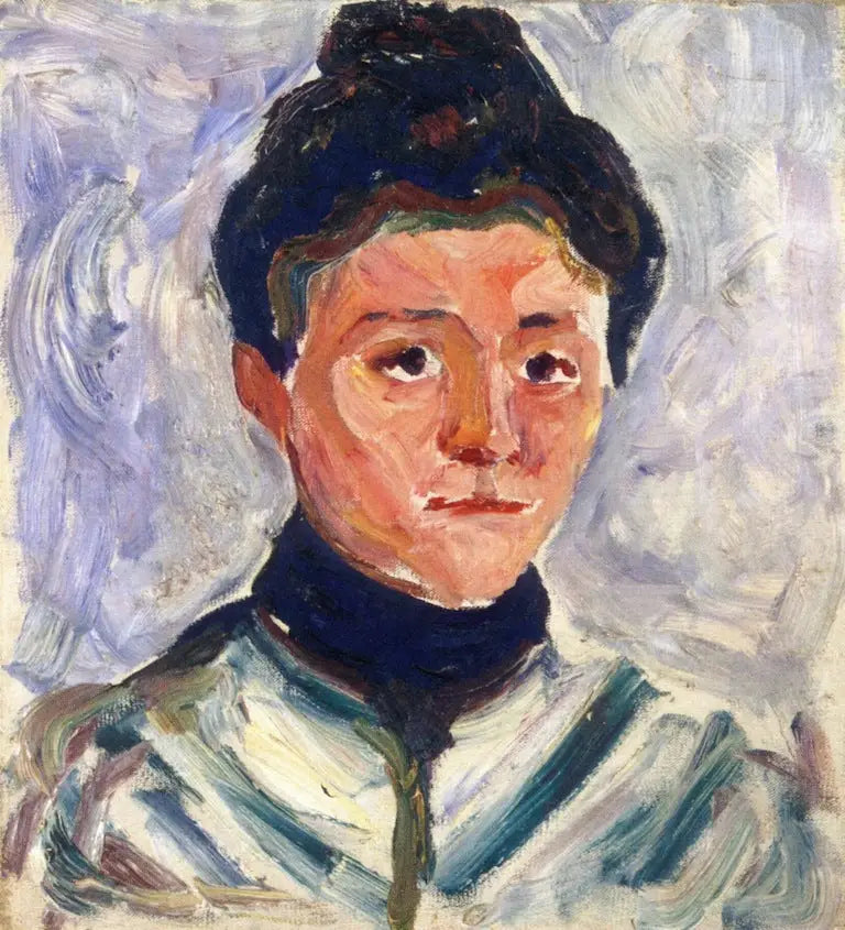 Portrait de femme - Edvard Munch