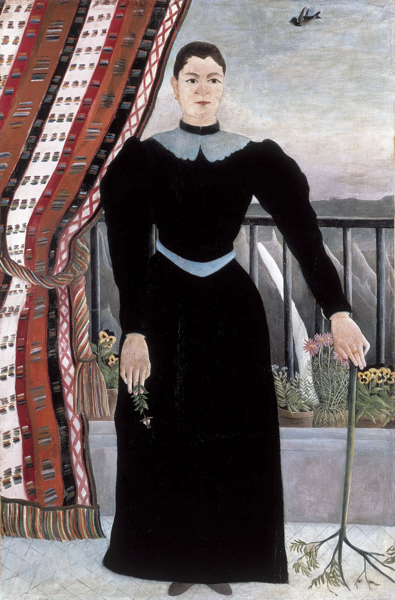 Portrait de femme - Henri Rousseau