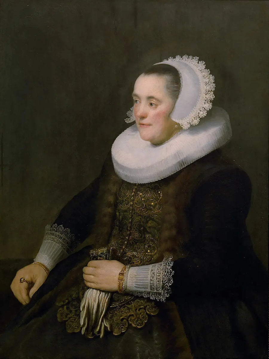 Portrait de femme. - Rembrandt