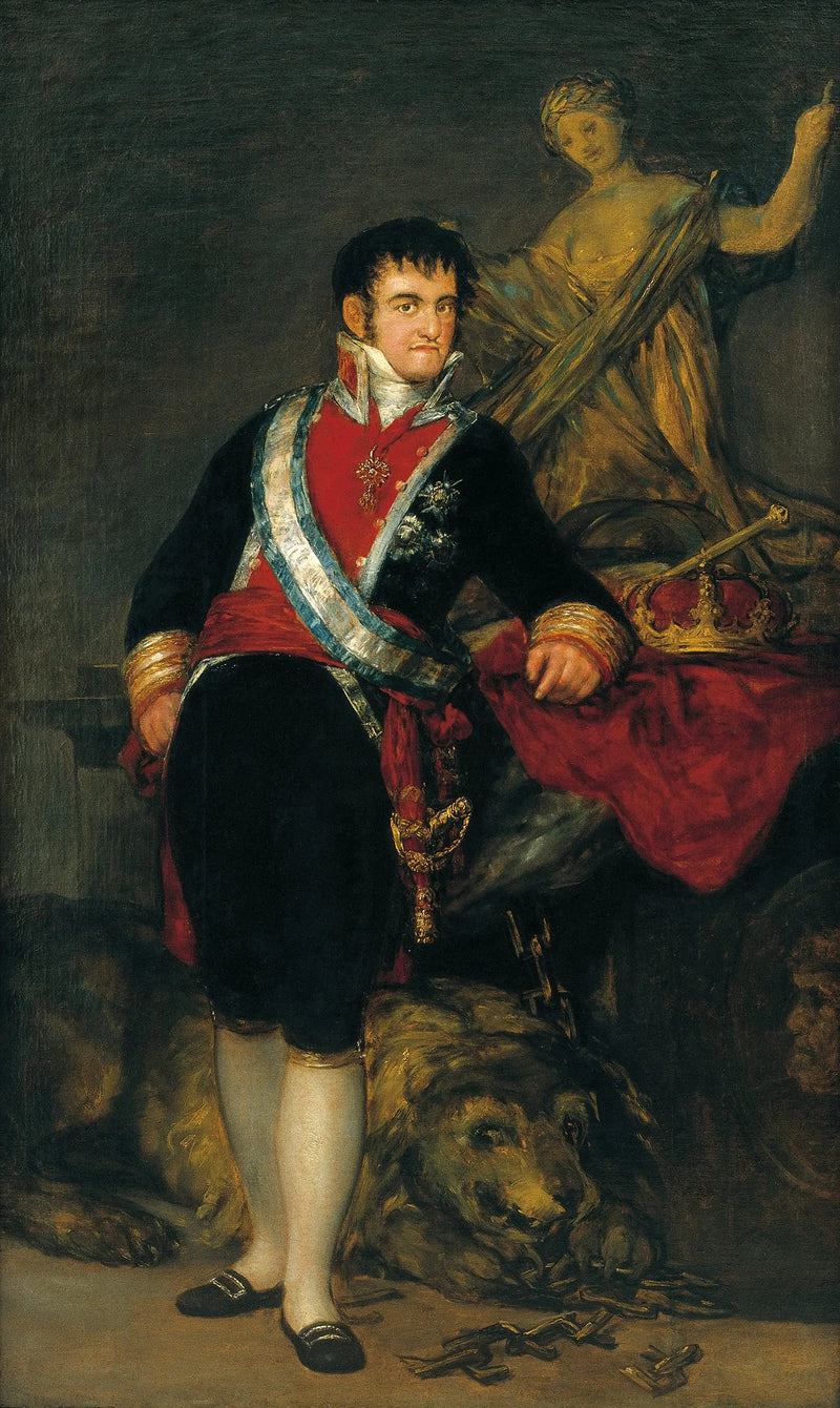 Portrait de Ferdinand VII d'Espagne - Francisco de Goya