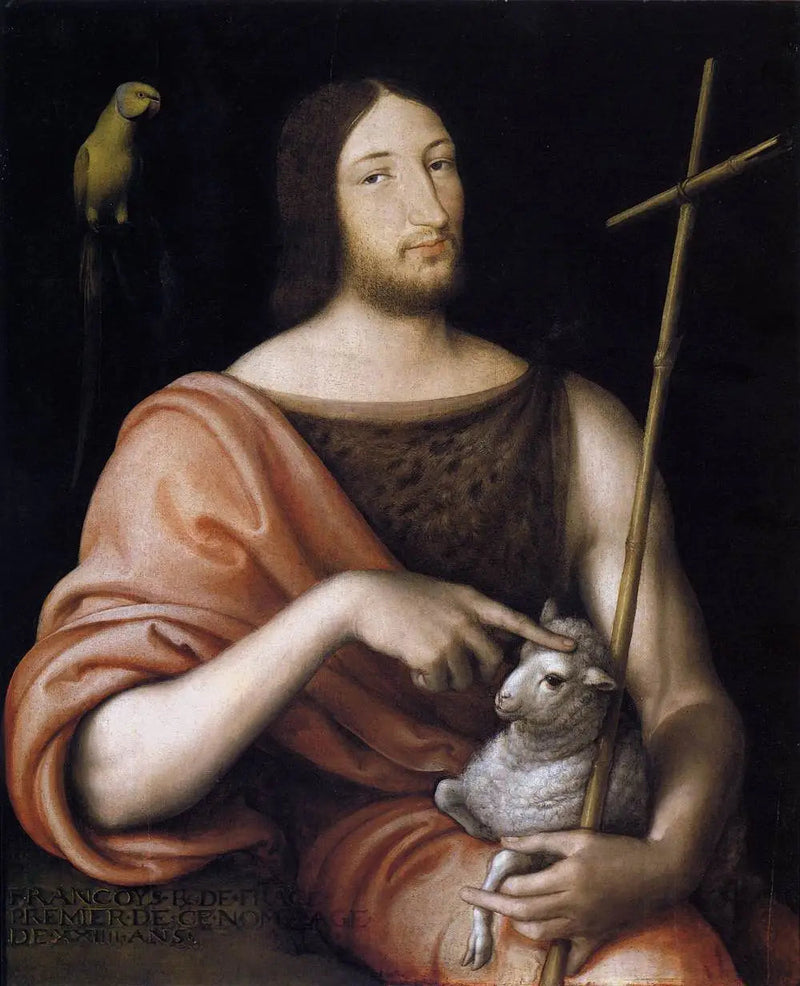 Portrait de François Ier et saint Jean-Baptiste - Jean Clouet