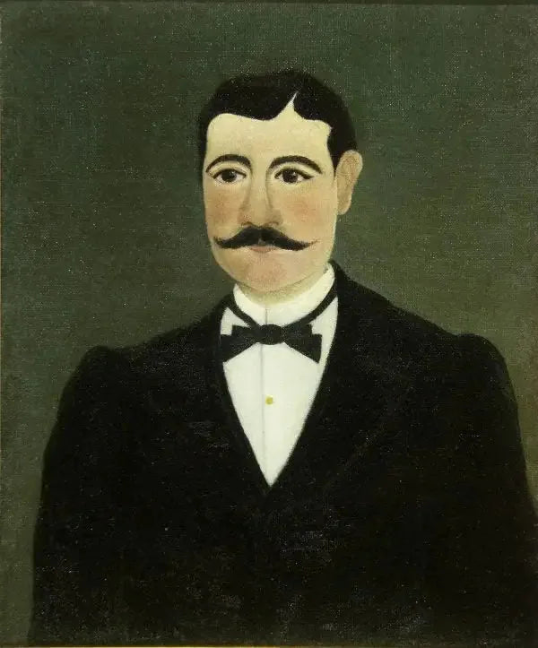 Portrait de Frumence Biche en civil - Henri Rousseau