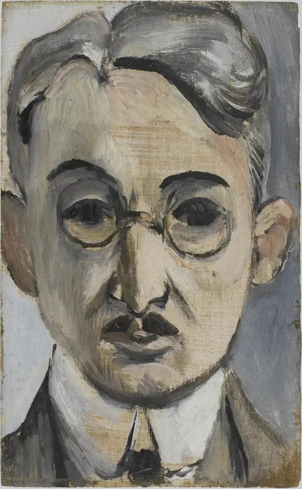 Portrait de Georges Besson à lunettes - Henri Matisse
