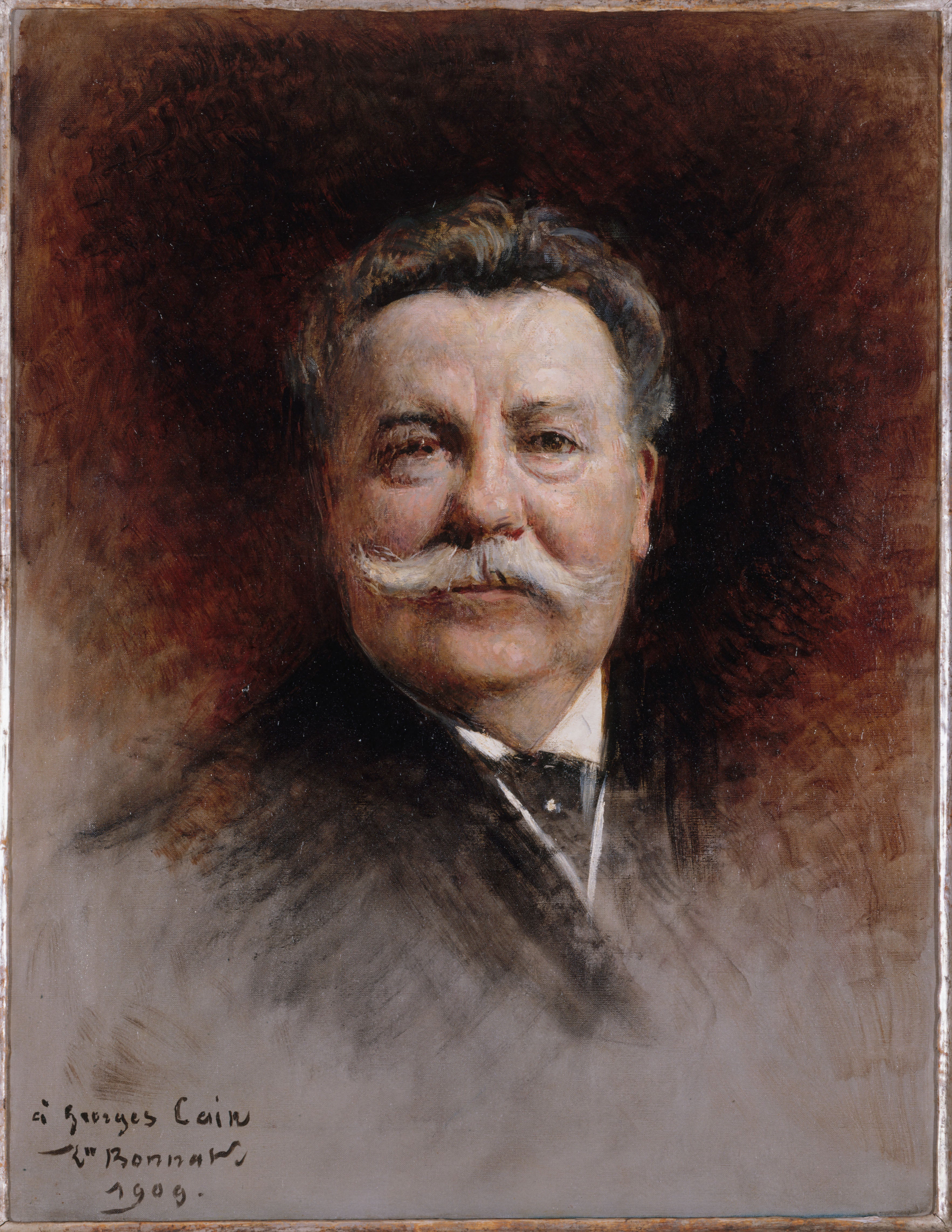 Portrait de Georges Cain (1853-1919), peintre et littérateur - Léon Bonnat