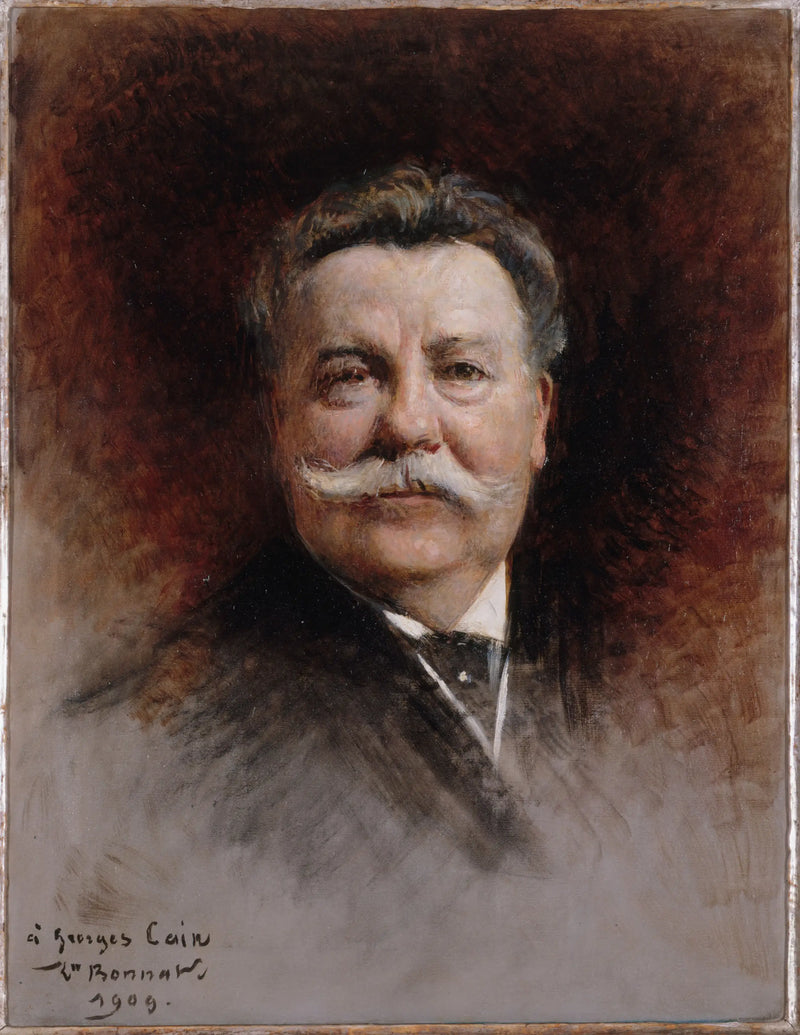 Portrait de Georges Cain (1853-1919), peintre et littérateur - Léon Bonnat