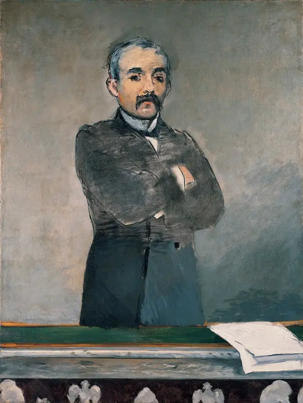 Portrait de Georges Clémenceau - Édouard Manet