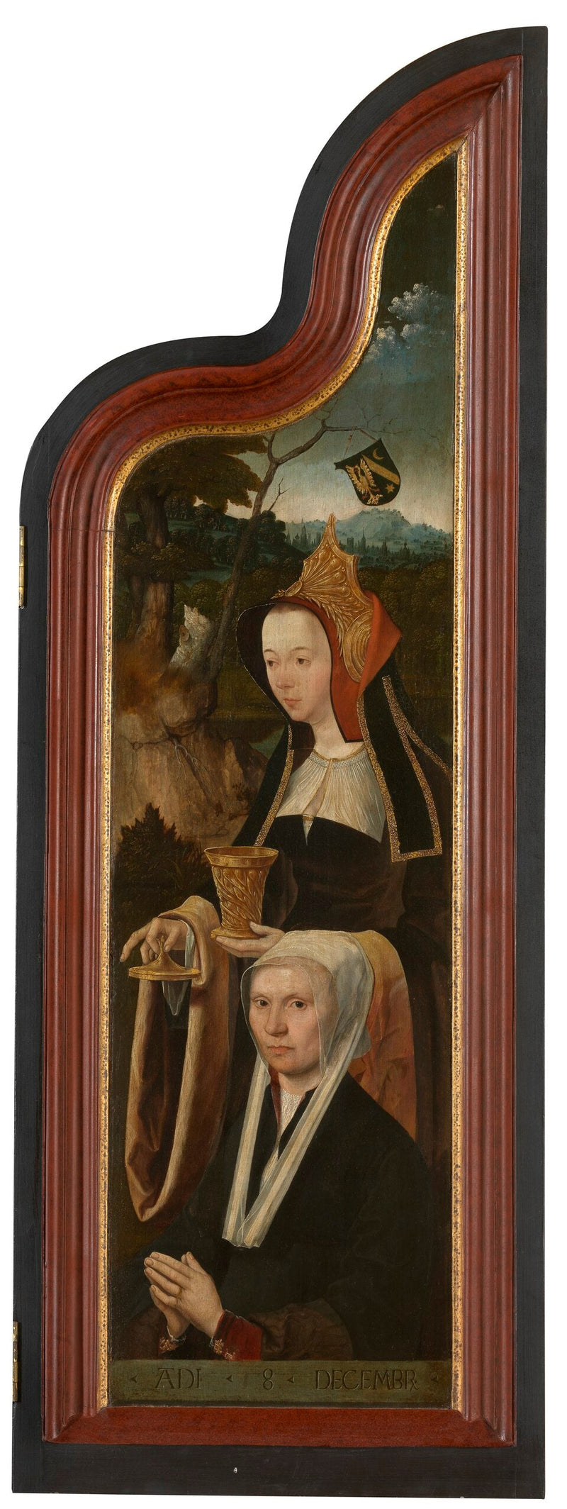 Portrait de Gerbrich Claesdr - Jacob Cornelisz van Oostsanen