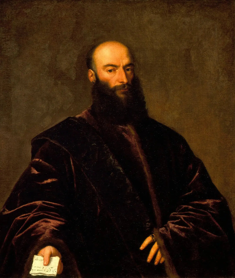 Portrait de Giacomo di Andrea Dolfin - Titian