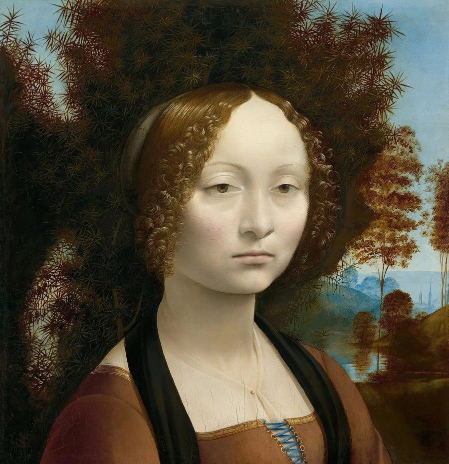 Portrait de Ginevra de' Benci - Léonard de Vinci