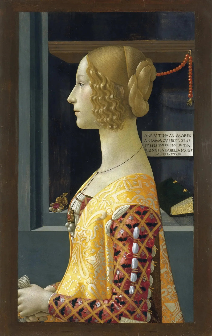 Portrait de Giovanna Tornabuoni - Domenico Ghirlandaio