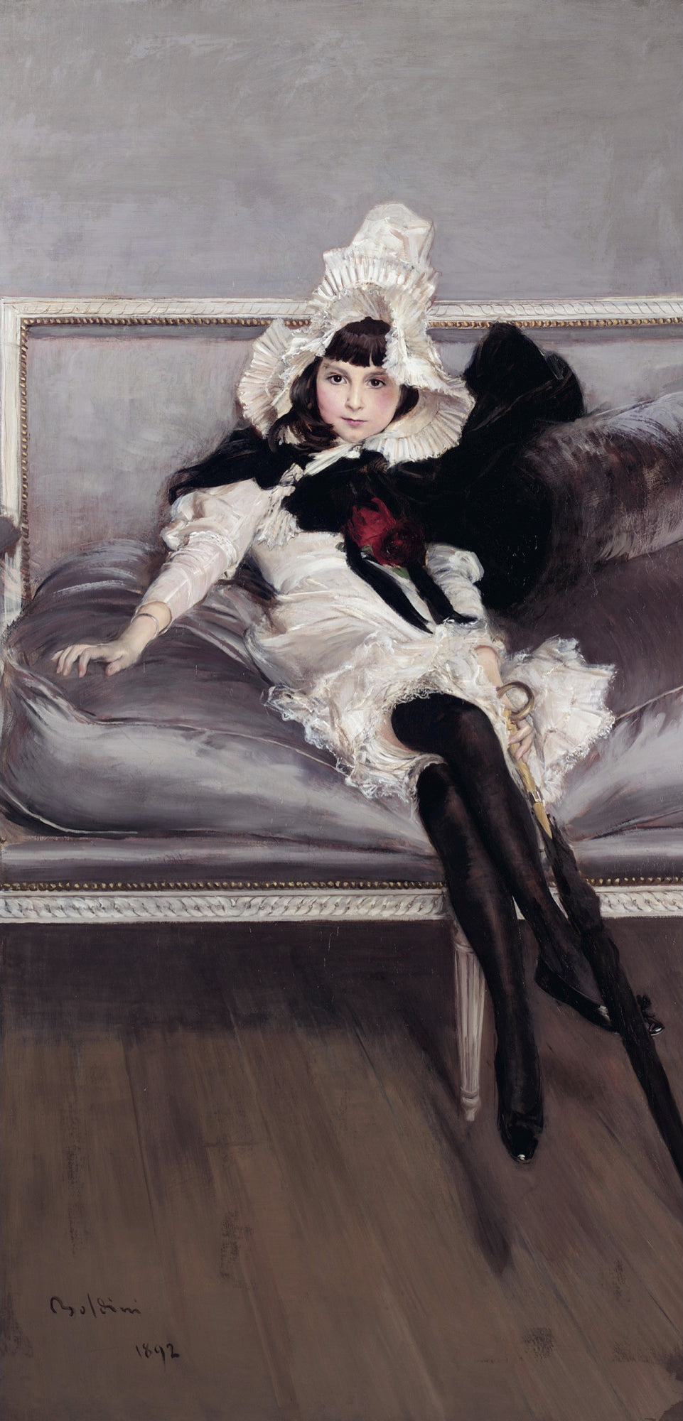 Portrait de Giovinetta Errazuriz (Josefina Errázuriz Alvear) - Giovanni Boldini